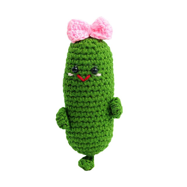 Handmade Emotional Support Pickle - 'Dill' with it!