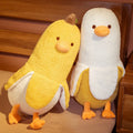Long-Legged Banana Duck Plush - Giant Comfort Pillow (70cm)